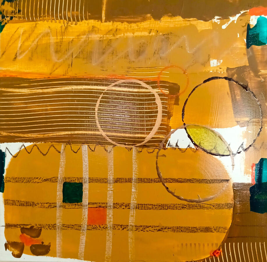 12"x12" Acrylic on Birch Panel