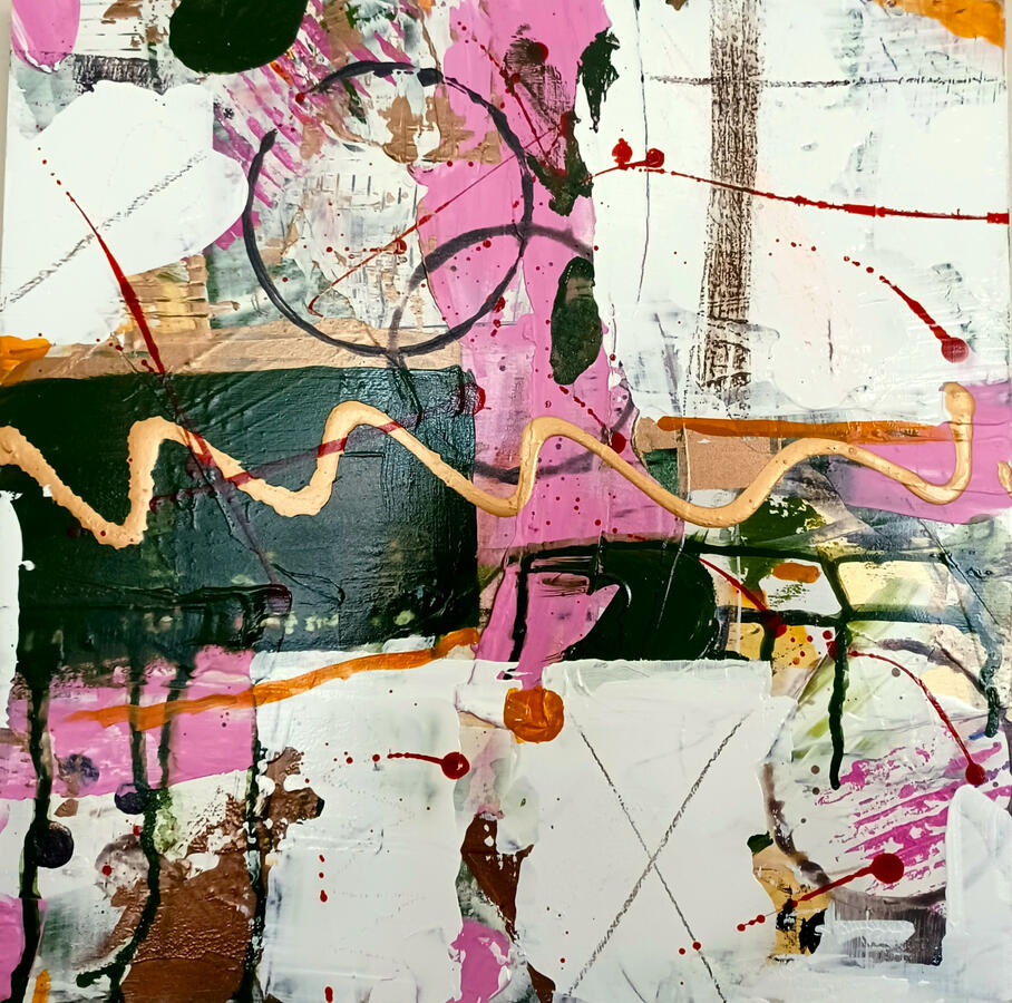 12"x12" acrylic on birch panel