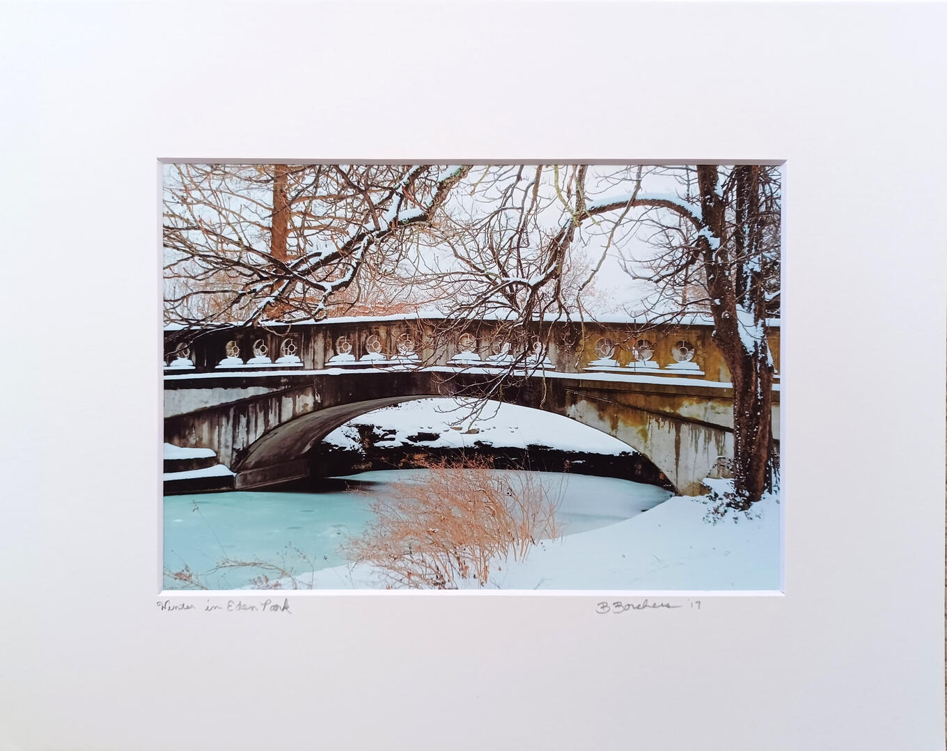Winter in Eden Park, Cincinnati, 2019