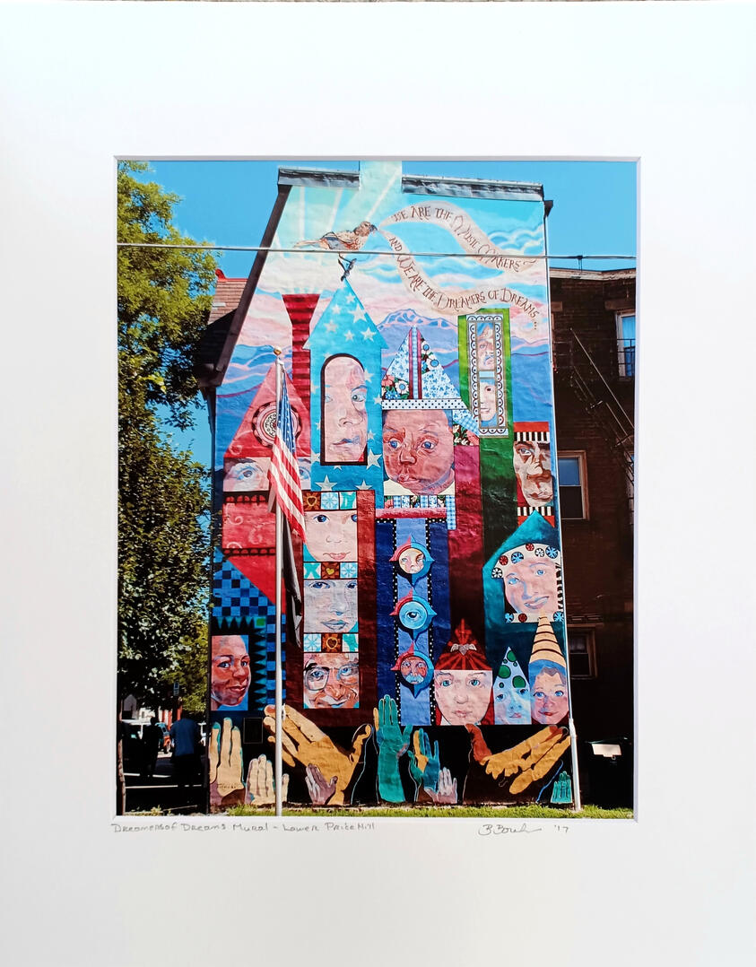 Dreamer of Dreams, Mural in Lower Price Hill, 2019